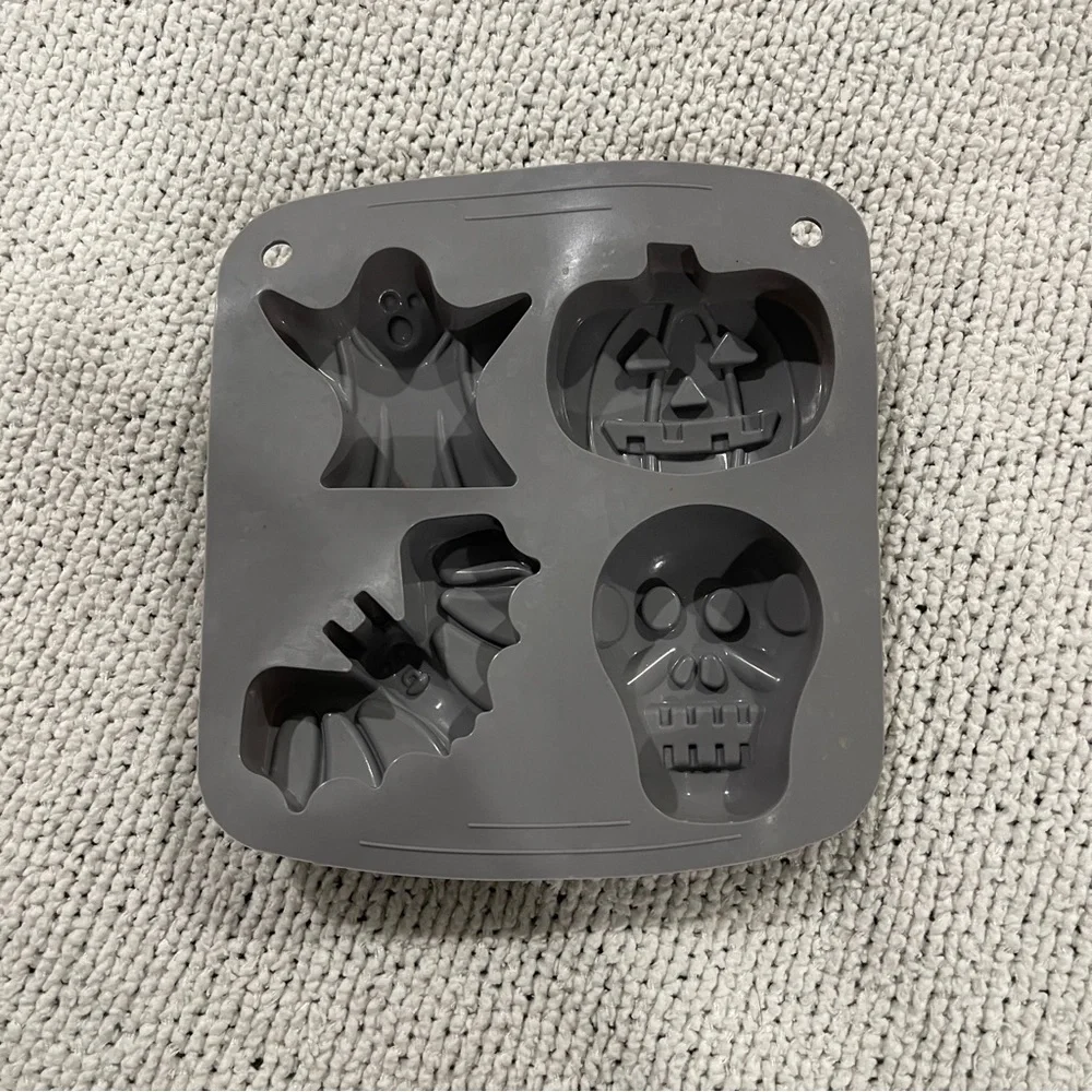 Gray Halloween Silicone Mold